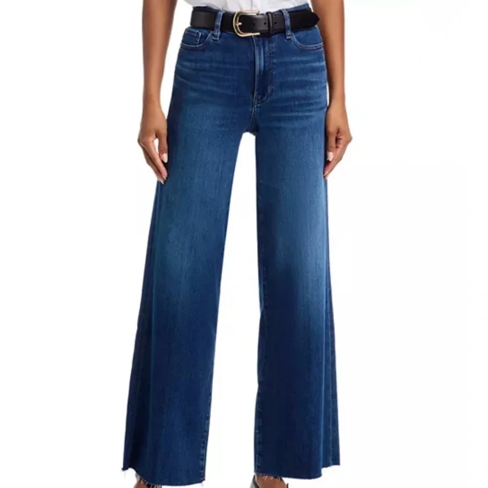 Frame Le Slim Palazzo Blue Jeans size 25 - Picture 5 of 13